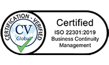 CV Global ISO 22301 LOGO