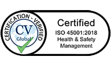 CV Global ISO 45001 LOGO